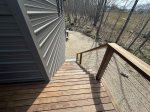 Stairs to Yard from Upper Deck